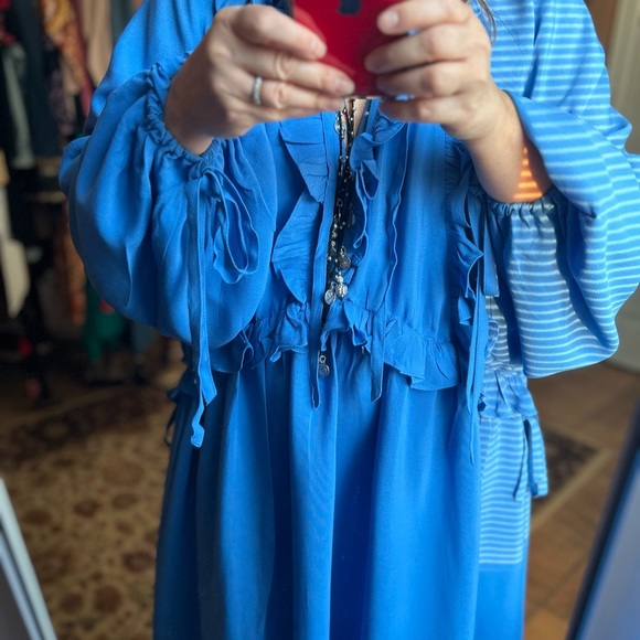 Fantastic Romantic Boho dress size large or Xlarge or 1X new - Picture 3 of 16